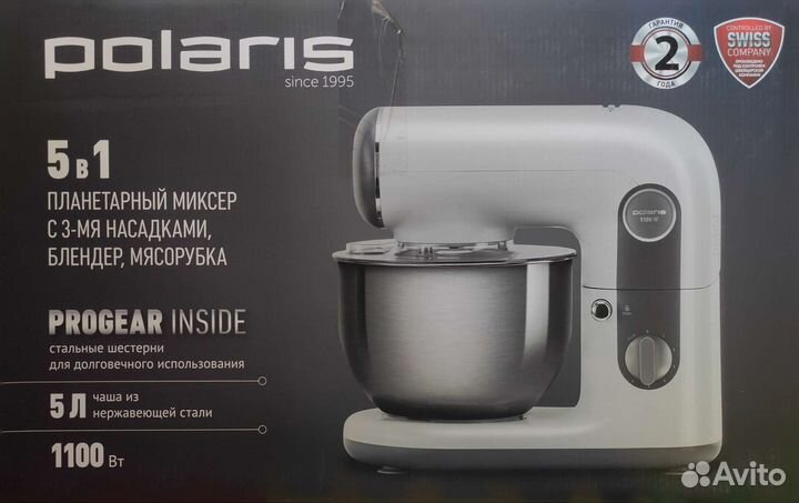 Кухонная машина Polaris PKM 1104