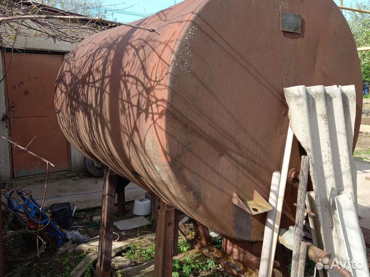 Бочка металлическая