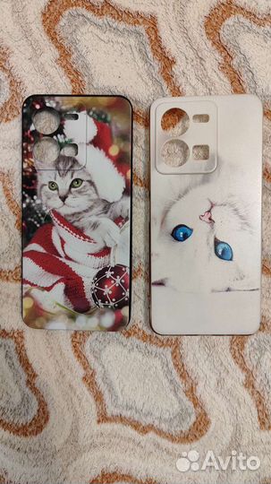 Два чехла на смартфон Vivo y35