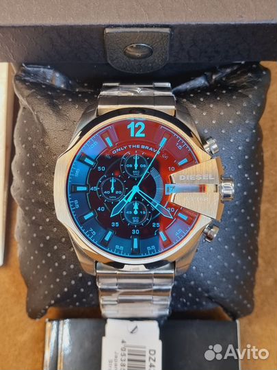 Часы Оригинальные серебристые diesel DZ4308 DZ4318