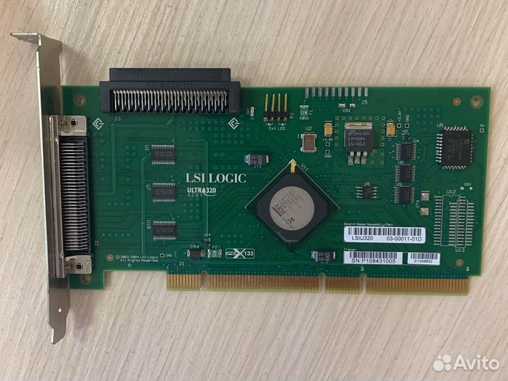 Плата LSI Logic lsiu320 scsi