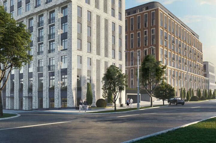 2-к. квартира, 69,4 м², 4/16 эт.