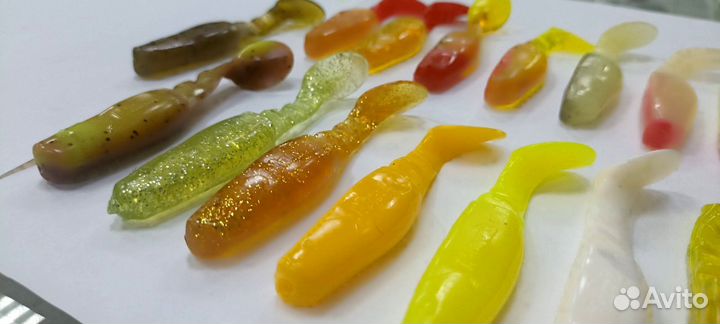 Виброхвост Manns Predator 90мм Манс (оригинал)