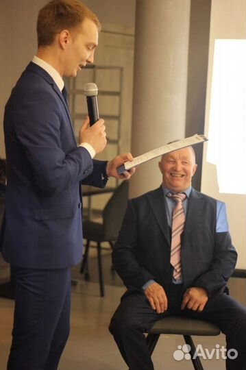 Ведущий мероприятий (свадьбы, юбилеи, корпоративы)