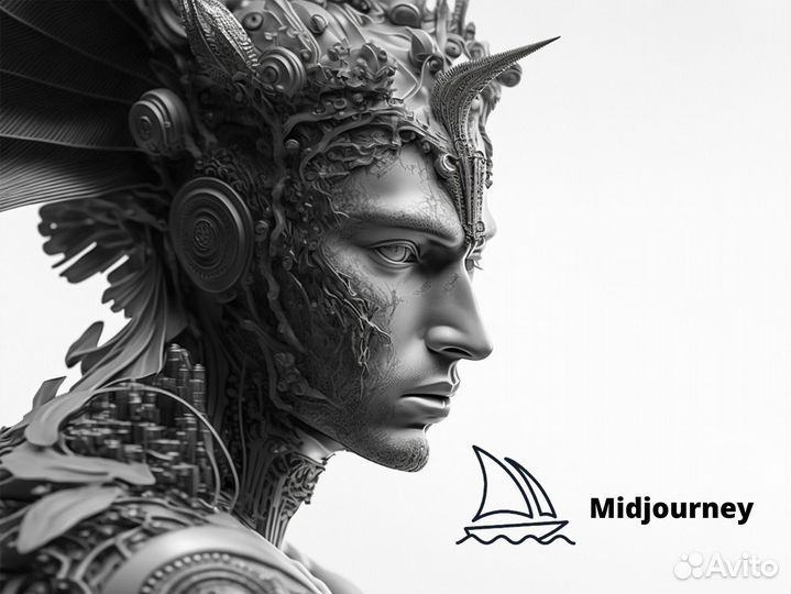 Миджорни midjourney 5V онлайн нейросеть + сервер