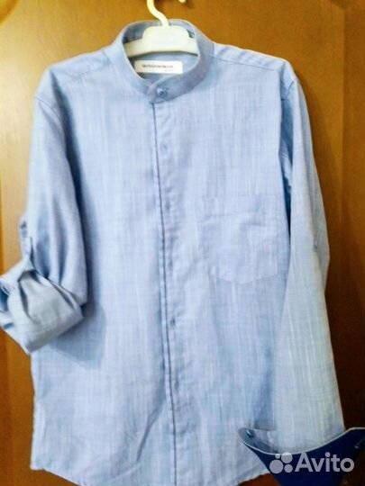 Льняная рубашка на мальчика