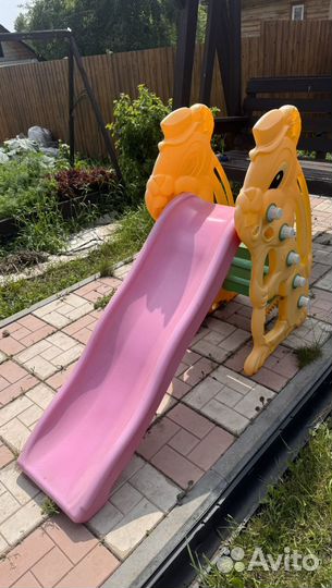 Горка пластиковая