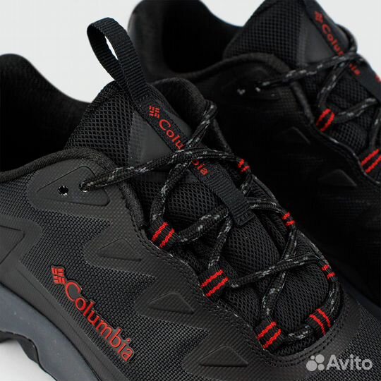 Columbia TrailStorm Low Black Red