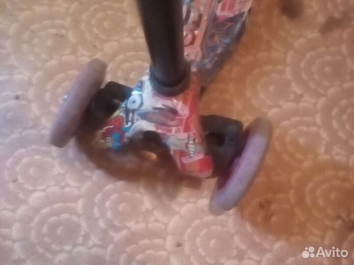 Самокат детский трехколесный бу