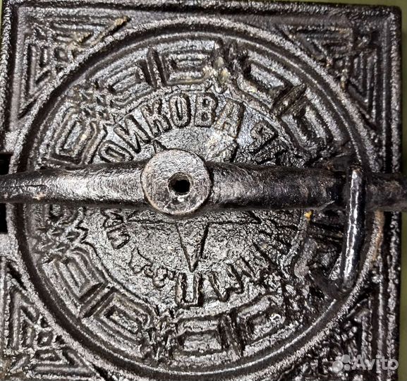 Печная дверца з-д Войкова 1920-30е гг