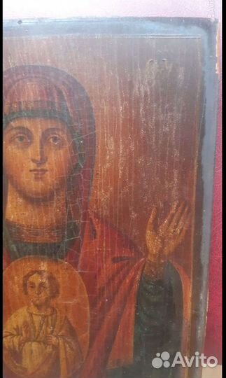 Икона маслом 18 век