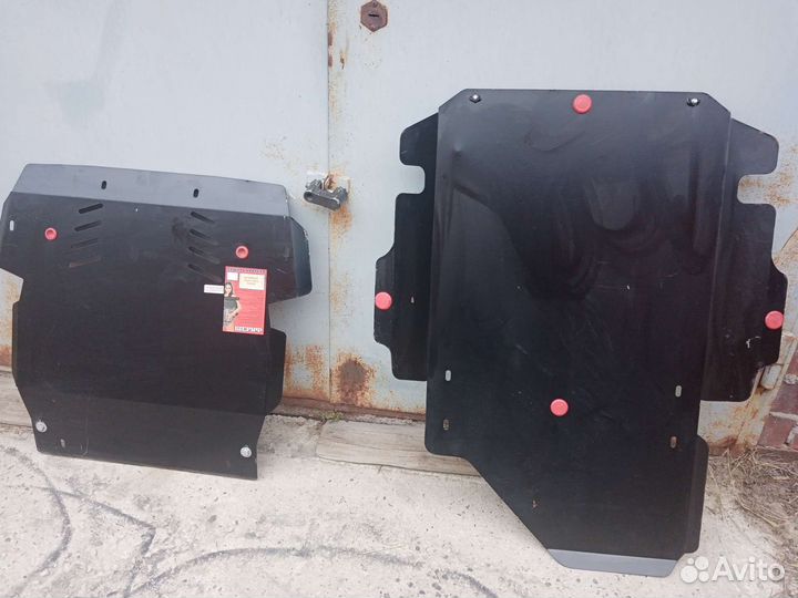 Защита картера и кпп Mitsubishi Pajero Io