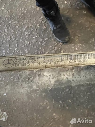 Радиатор кондиционера Mercedes-Benz W204 C-classe