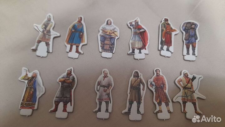 Русская ладья из картона