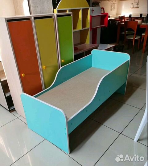 Кровать детская Санки с ящиками