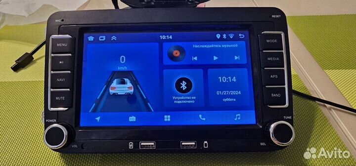 Автомагнитола на Андроиде для VAG