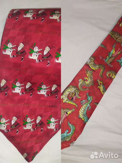 Галстуки Новогодние