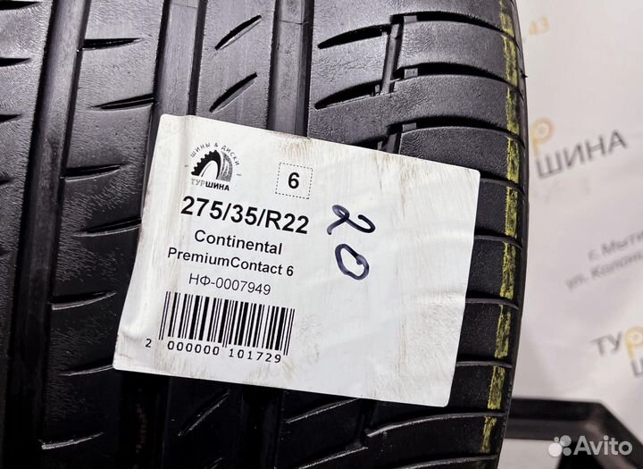 Continental PremiumContact 6 275/35 R22 94Y