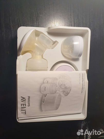 Молокоотсос avent электрический