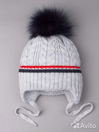 Зимняя шапка для мальчика