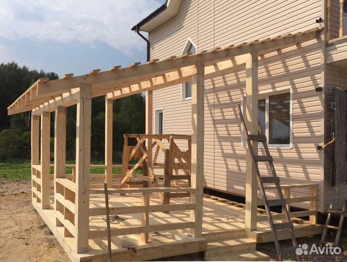 Строительство домов, бань, пристроек