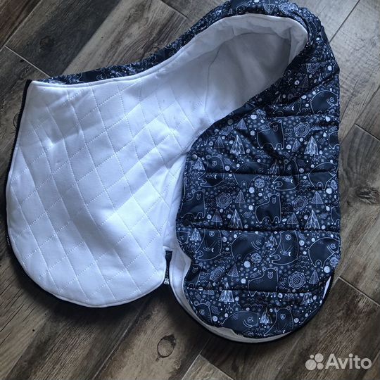 Теплый конверт в коляску