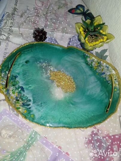 Поднос сервировочный