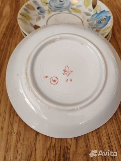 Фарфоровые чашки СССР