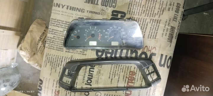 Приборка на ваз 2110