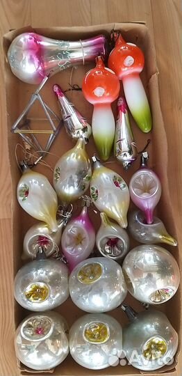Елочные игрушки СССР