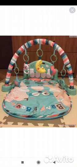 Музыкальный коврик с пианино