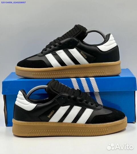 Кроссовки Adidas Samba Black (Арт.94922)