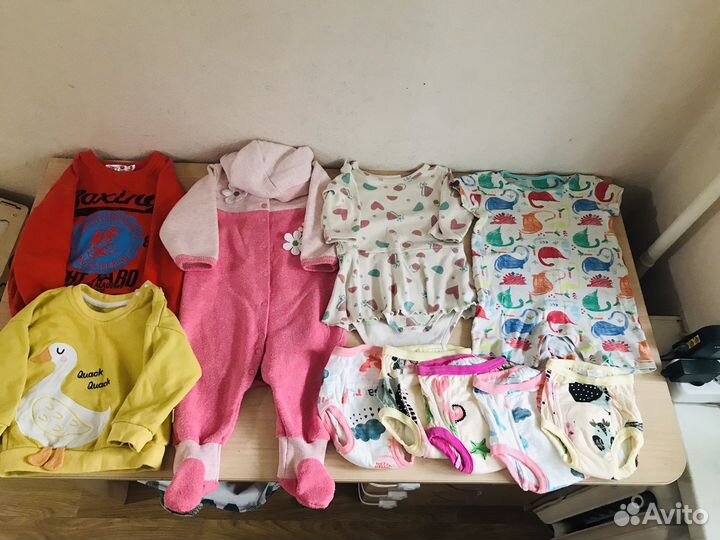 Детские вещи пакетом на девочку