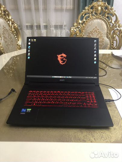 Игровой ноутбук Msi katana gf76 почти Новый Rtx