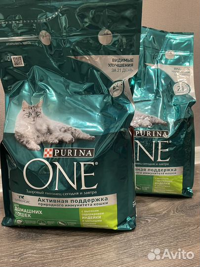 Корм Purina one 3 кг