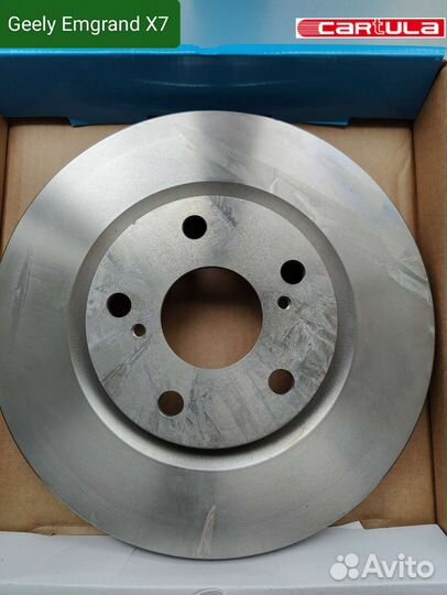 Диски тормозные передние Geely Emgrand X7