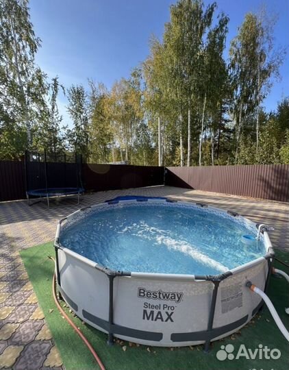 Каркасный бассейн новый