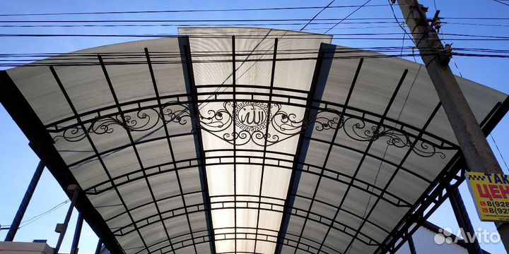 Навесы из поликарбоната