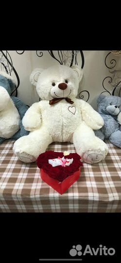 Плюшевый медведь 130см