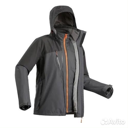 Куртка decathlon forclaz travel 500 3 in 1