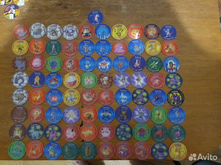Фишки pokemon Покемоны