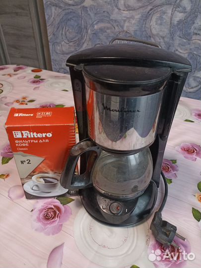 Кофеварка капельная moulinex