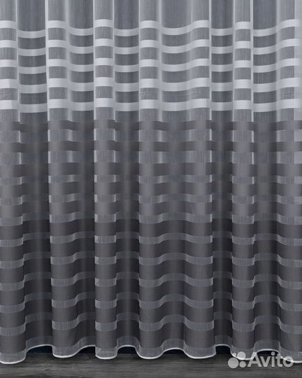 Тюль Трио Эверест готовый на окна пошив