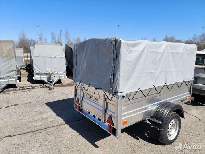 Прицеп 2040х1300 с тентом