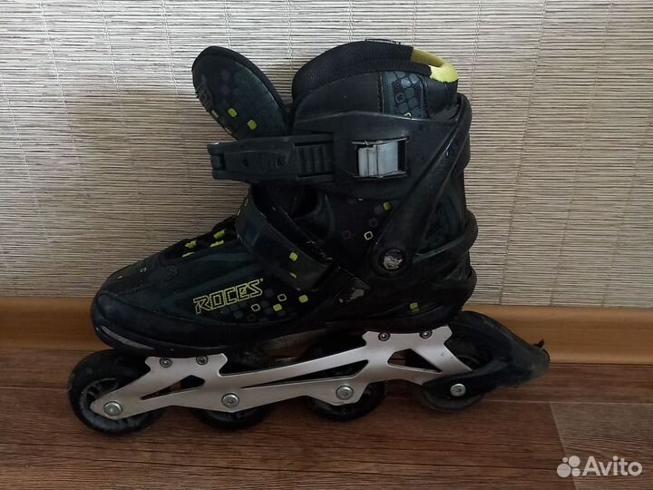 Роликовые коньки roces, до 41 размер
