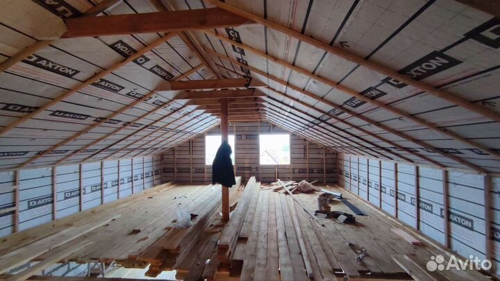 Утепление мансарды