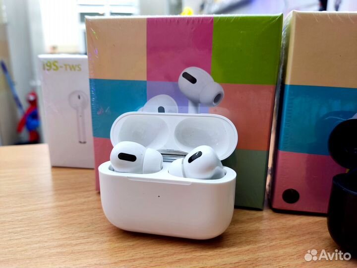 Наушники Airpods pro белые черные беспроводные