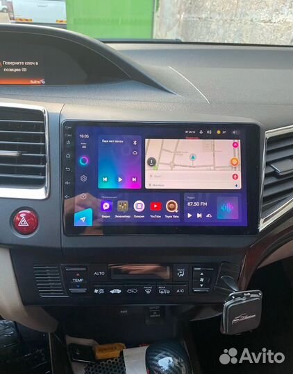 Магнитола Honda Civic 9 android