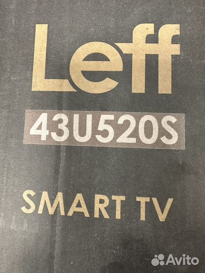 Leff 43u520s Smart TV на разбор