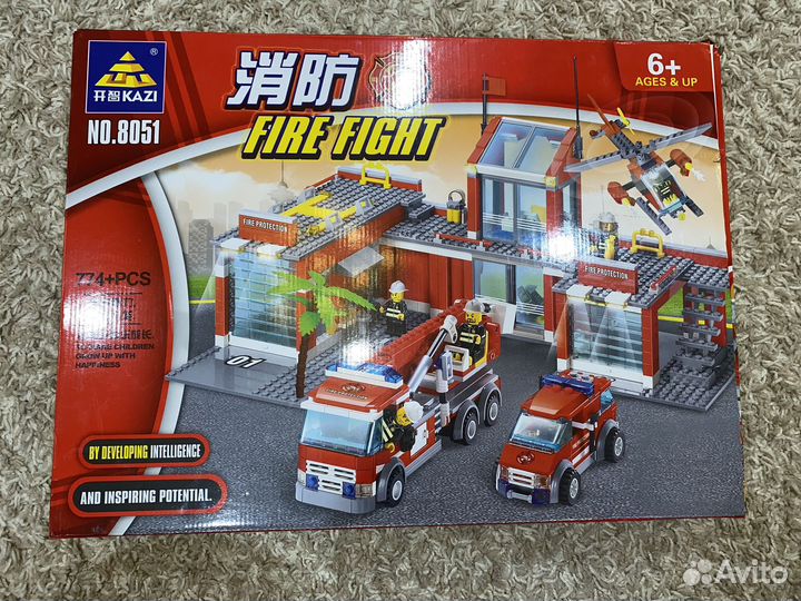 Конструктор пожарная станция